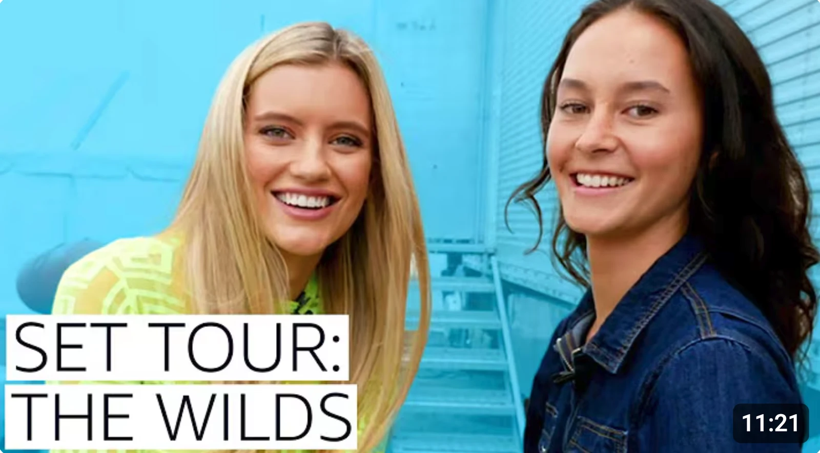 The Wilds Actors Give a Set Tour